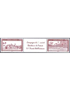 WALLIS ET FUTUNA,n° 723 à 724, collection timbres Dom-Tom