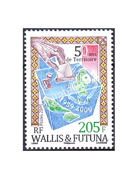 WALLIS ET FUTUNA,n° 726, collection timbres Dom-Tom