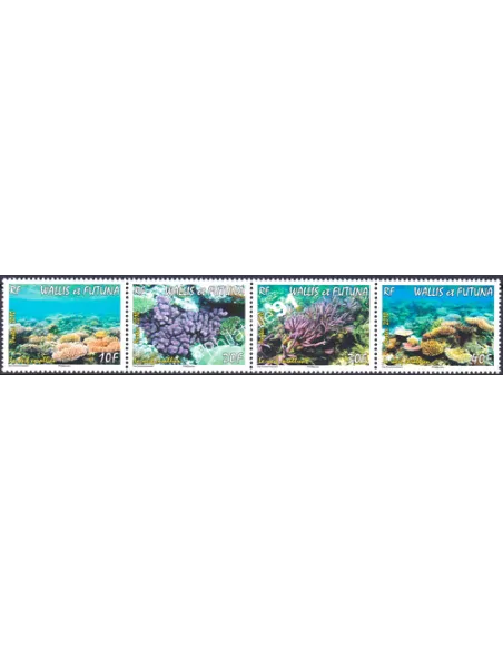 WALLIS ET FUTUNA,n° 734A, Bande, collection timbres Dom-Tom