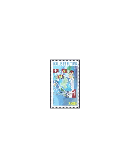 WALLIS ET FUTUNA,n° 754, collection timbres Dom-Tom