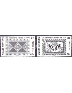 WALLIS ET FUTUNA,n° 755 à 756, collection timbres Dom-Tom