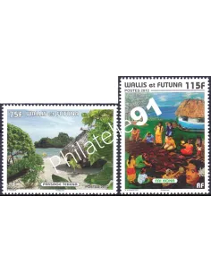 WALLIS ET FUTUNA, n° 761 et 762, collection timbres Dom-Tom