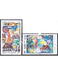 WALLIS ET FUTUNA,n° 781 à 782, collection timbres Dom-Tom