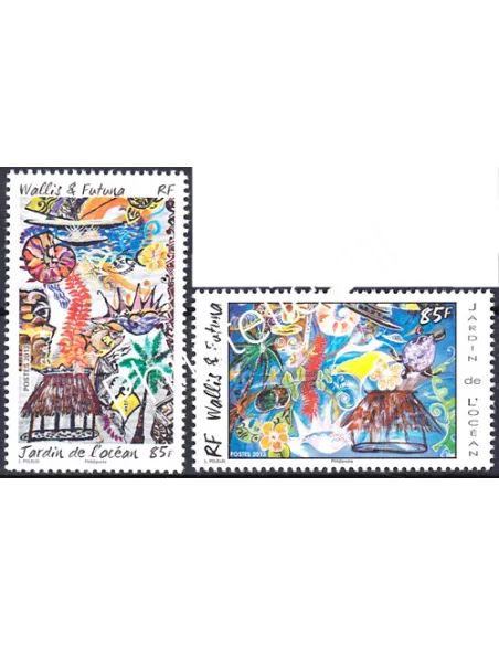 WALLIS ET FUTUNA,n° 781 à 782, collection timbres Dom-Tom