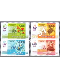 WALLIS ET FUTUNA,n° 806 à 809, collection timbres Dom-Tom
