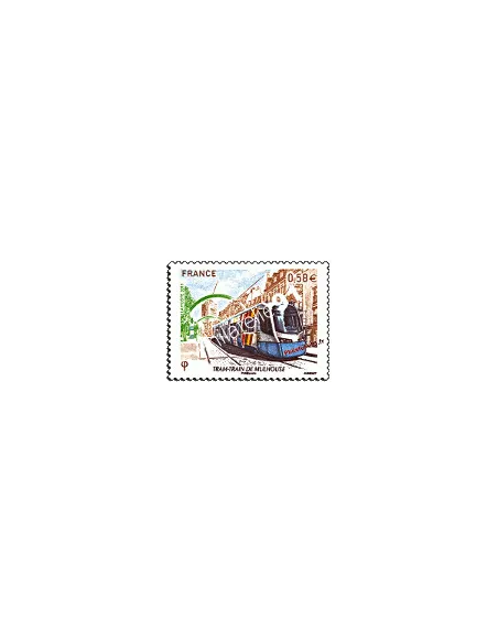 Timbre de France n° 4530 - Le Tram-train de Mulhouse