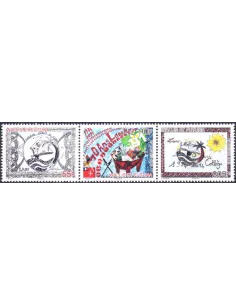 WALLIS ET FUTUNA, n° 842 à 844, collection timbres Dom-Tom