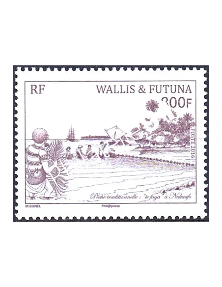 WALLIS ET FUTUNA,n° 854A, collection timbres Dom-Tom