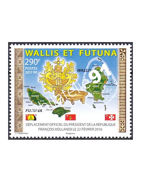 WALLIS ET FUTUNA, n° 865, collection timbres Dom-Tom