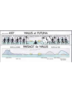 WALLIS ET FUTUNA -  BF n°    6 - Vues des Îles