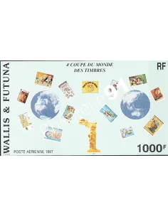 WALLIS ET FUTUNA -  BF n°    7 - 4ème Coupe du Monde des timbres
