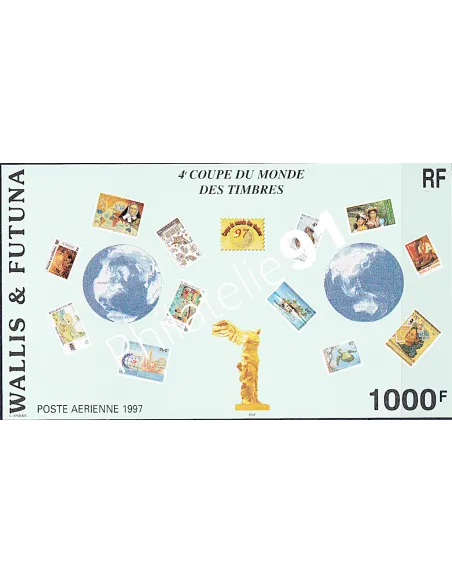 WALLIS ET FUTUNA -  BF n°    7 - 4ème Coupe du Monde des timbres
