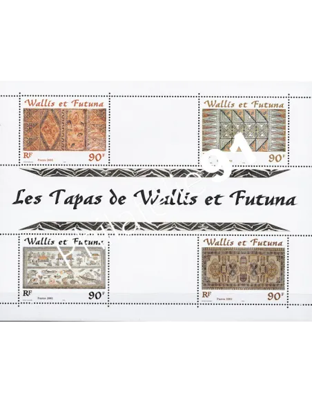 WALLIS ET FUTUNA -  BF n°   10 - Artisanat - Les Tapas de Wallis et Futuna