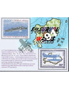 WALLIS ET FUTUNA -  BF n°   15 - 1er survol de l'île Wallis le 12 mai 1936