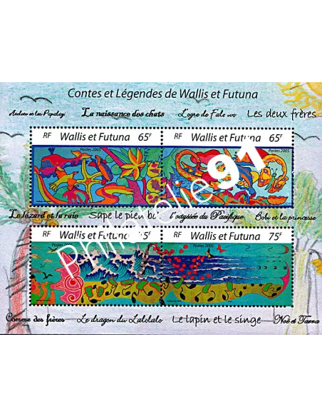 WALLIS ET FUTUNA -  BF n°   19 - Contes et légendes du Pacifique