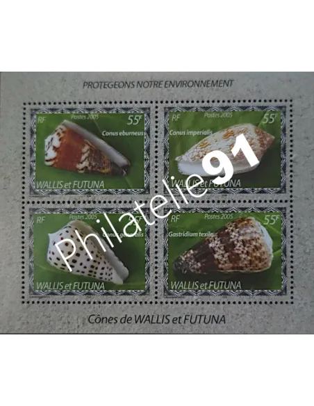 WALLIS ET FUTUNA, Feuille n° 628, collection timbres Dom-Tom