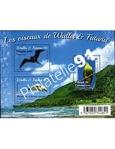 Feuille de Wallis et Futuna n° F860, collection timbres Dom-Tom
