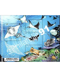 Feuille de Wallis et Futuna n° F872, collection timbres Dom-Tom