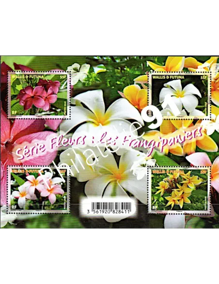 Feuille de Wallis et Futuna n° F892, collection timbres Dom-Tom