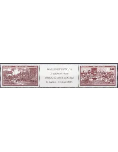 WALLIS ET FUTUNA,n° 643 à 644, collection timbres Dom-Tom