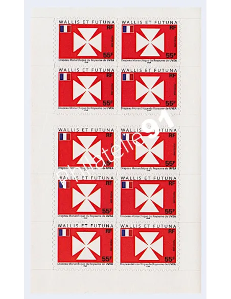WALLIS ET FUTUNA - n°  657 - Carnet n°  C657 ** - Drapeau monarchique du royaume d'Uvéa