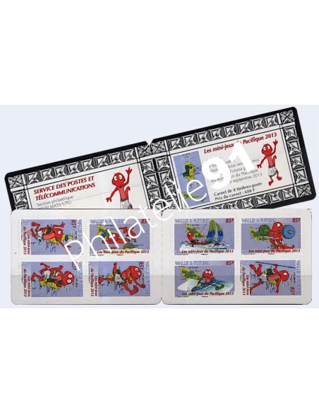 Carnet de Timbres de Wallis et Futuna n° C792, timbres Dom-Tom