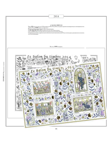 AV - Jeu Luxe France 2014, matériel philatélique