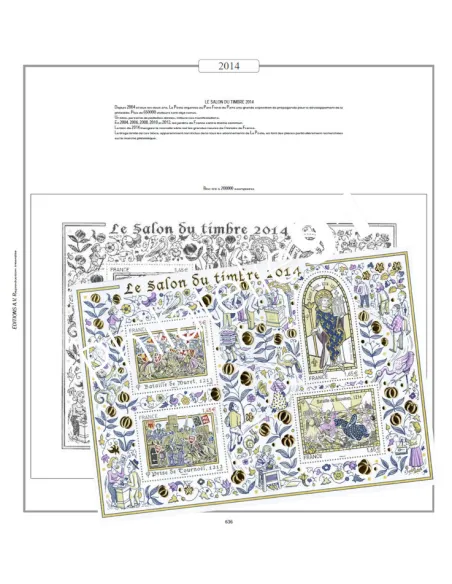 AV - Jeu Luxe France 2014, matériel philatélique