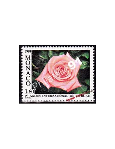 MONACO - n° 1297 - Rose "Catherine Deneuve"