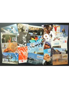 France, Lot de Cartes Maximum oblitérées, collection timbres France