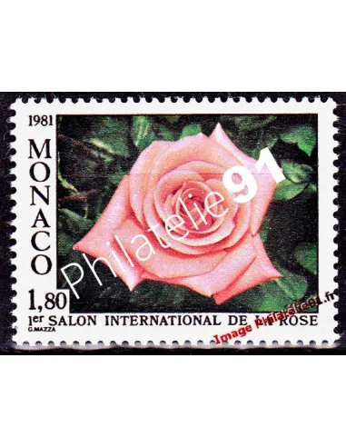 MONACO - n° 1297 - Rose "Catherine Deneuve"