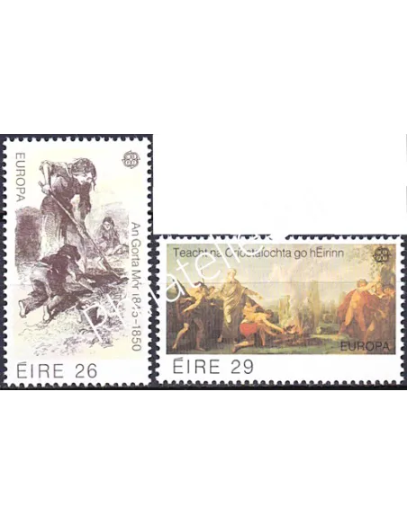 Irlande, n° 467 à 468, EUROPA 1982, Collection timbres Europe