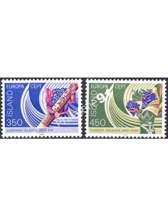 Islande, n° 531 à 532, EUROPA 1982, Collection timbres Europe