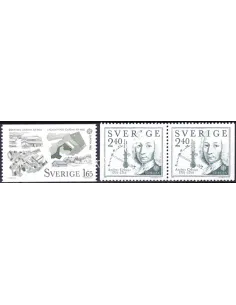 Suède, n° 1169 à 1170a, EUROPA 1982, Collection timbres Europe