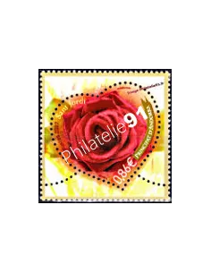 Timbre d'Andorre Français n° 639 - Thématique: Roses