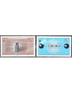 Allemagne, RFA, n° 1007 à 1008, EUROPA 1983, collection timbre Europe