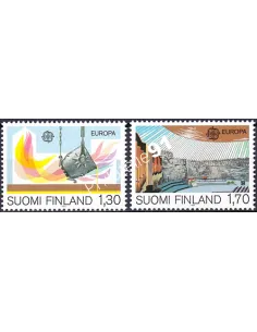 Finlande, n° 890 à 891, EUROPA 1983, collection timbre Europe