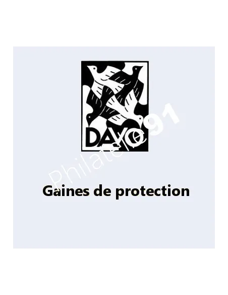 DAVO, Gaines de protection, matériel philatélique