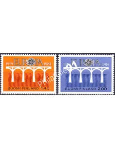 Timbre de Finlande n° 908 à 909, EUROPA 1984, collection timbre Europe