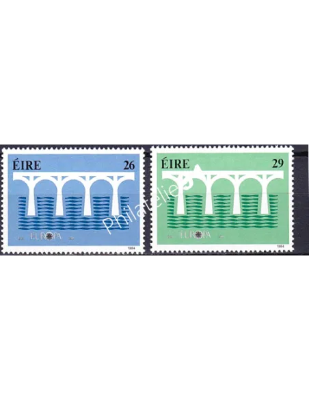 Irlande, n° 541 à 542, EUROPA 1984, collection timbre Europe