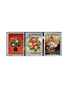 MONACO - n°  897 à 899** - Concours international de bouquets