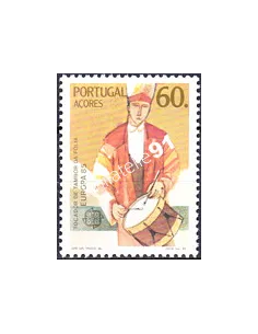 Timbre des AÇORES n° 362, EUROPA 1985, collection timbre Europe