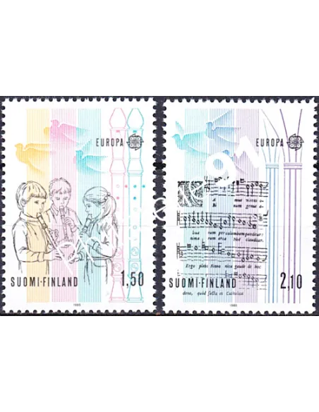 Finlande, n° 932 à 933, Europa 1985, collection timbres europe