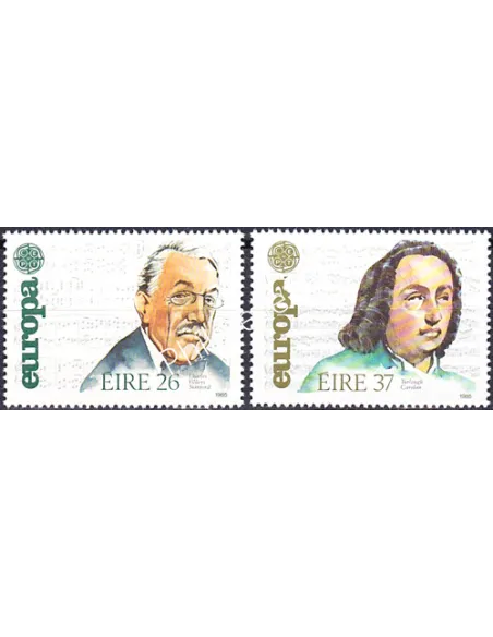 Irlande, n° 566 à 567, Europa 1985, collection timbres europe