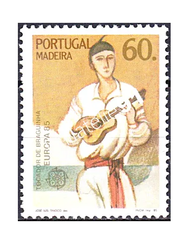 Madère, n° 102, EUROPA 1985, collection timbre Europe