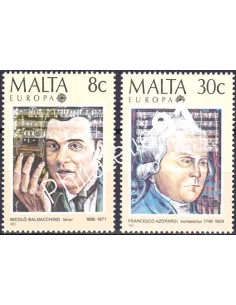 Malte, n° 707 à 708, Europa 1985, collection timbres europe