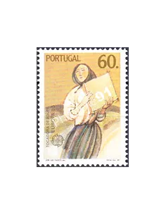 Timbre du Portugal n° 1634, EUROPA 1985, collection timbre Europe