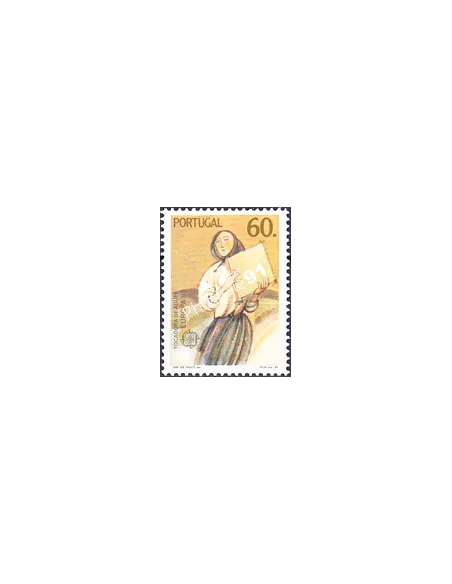 Timbre du Portugal n° 1634, EUROPA 1985, collection timbre Europe