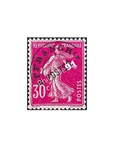 Timbre Préoblitéré n°   59 ** - Type Semeuse fond plein - Très bon centrage (250423-2)