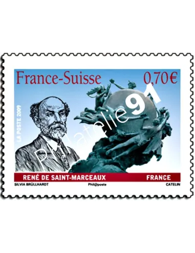 Timbre n° 4393 - Emission commune France - Suisse